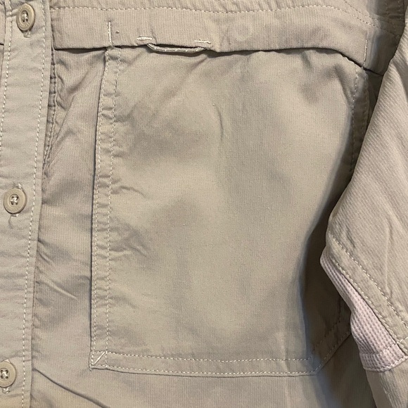 REI Khaki Outdoor Shirt - Picture 3 of 8